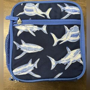 Pottery Barn kids glow in the dark SHARK lunch bag